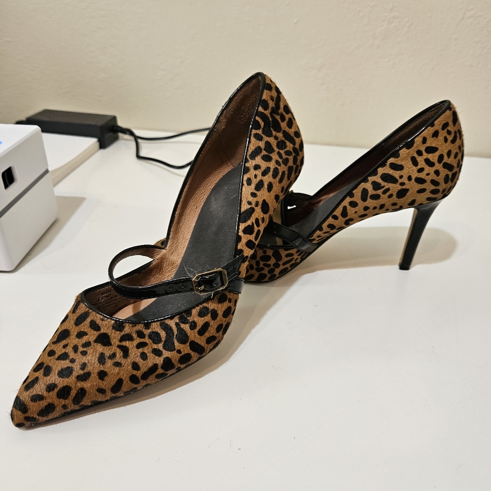 Halogen Leopard Print Heels